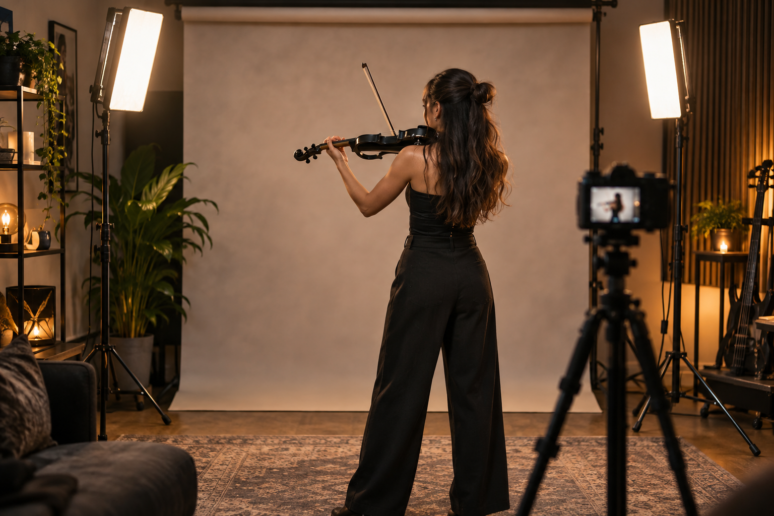 Най-добрите преносими фонове за electric violin видеа — Tanya Strings blog article image