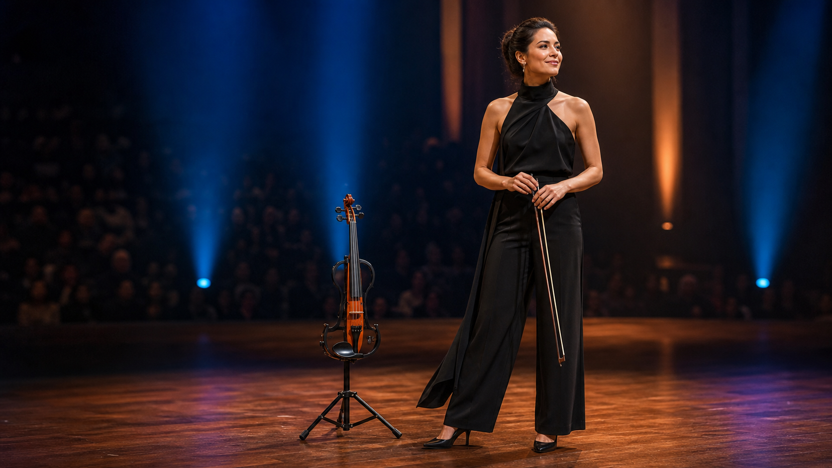 Най-добрите стойки за цигулка за electric violin изпълнители, които искат бързи сценични смени — Tanya Strings blog article image