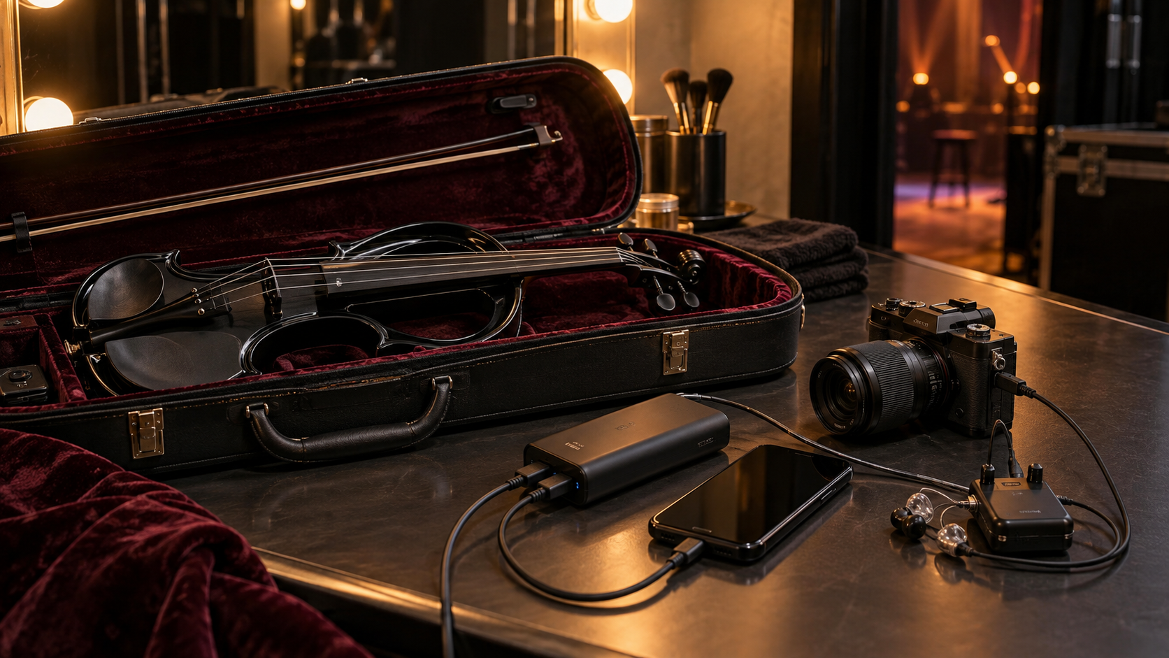 Най-добрите USB-C power banks за electric violin performers — Tanya Strings blog article image