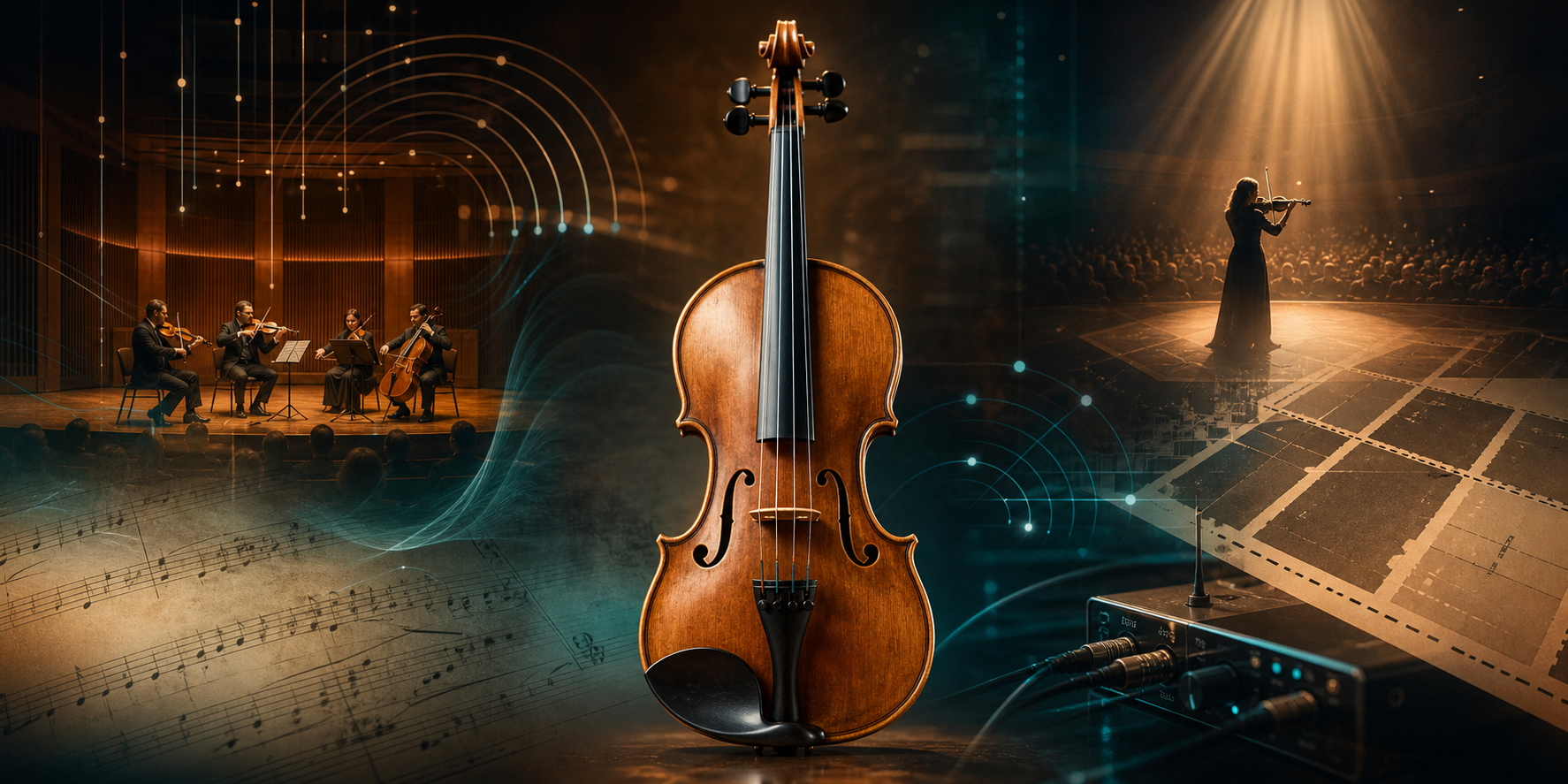 Новини за цигулката: livestream зали, competition архитектура, crossover тур и сценичен talkback — Tanya Strings blog article image