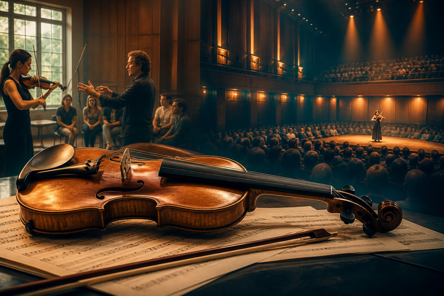 Новини за цигулката: Hadelich и Cho в Lucerne, Enescu отваря стаята, Edinburgh влиза във fiddle и electronics, а Karen Gomyo стъпва в Stockholm — Tanya Strings blog article image